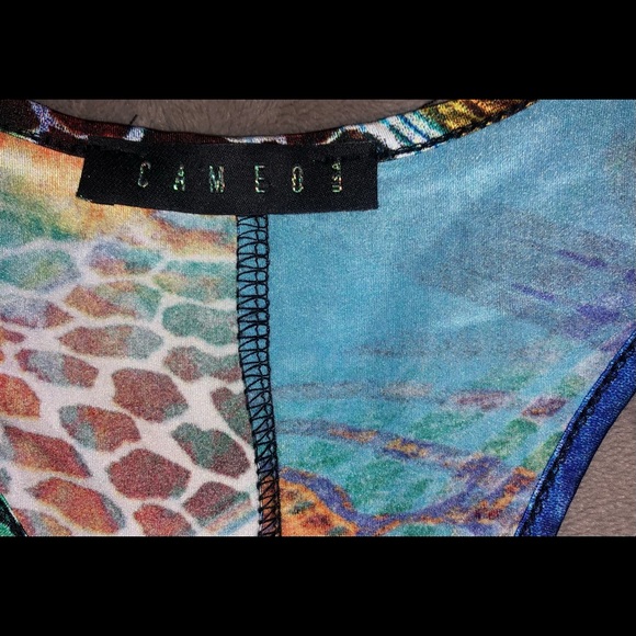 Gorgeous colorful animal print “Cameo” maxi dress - Picture 12 of 14